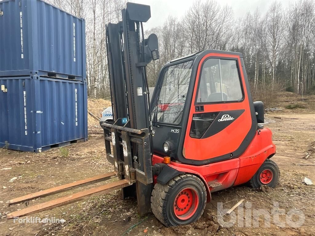 дизельный погрузчик Linde H35