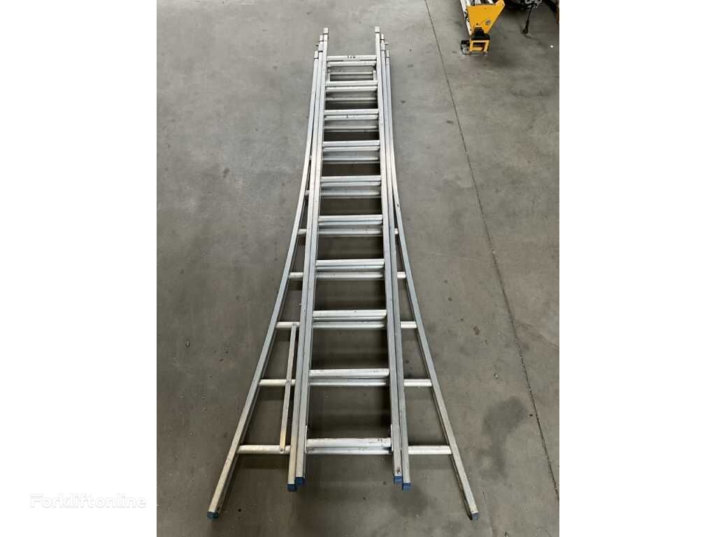 лестница складская 3-part alu sliding ladder with 3x 10 rungs